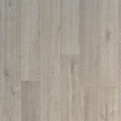 Style Selections Calabash Oak 8.03-in W x 3.96-ft L Smooth Wood Plank Laminate Flooring