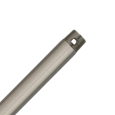 24 in. Brushed Nickel Extension Downrod for 11 ft. ceilings - Super Arbor