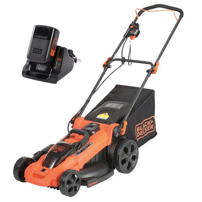 BLACK+DECKER 20 in. 40V MAX Lithium-Ion Cordless Walk Behind Push Lawn Mower with (2) 2.5Ah Batteries and Charger Included - Super Arbor
