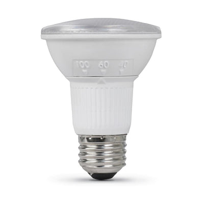 Feit Electric 50-Watt Equivalent PAR20 Dimmable CEC Title 24 Compliant LED ENERGY STAR 90+ CRI Adjustable Light Bulb, Bright White - Super Arbor