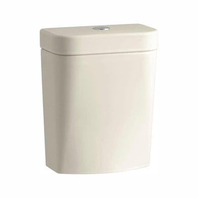 Persuade Circ 1.0 or 1.6 GPF Dual Flush Toilet Tank Only in Almond - Super Arbor