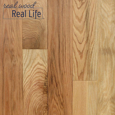 Blue Ridge Hardwood Flooring Red Oak Natural 3/4 in. Thick x 5 in. Wide x Random Length Solid Hardwood Flooring (20 sq. ft. / case) - Super Arbor