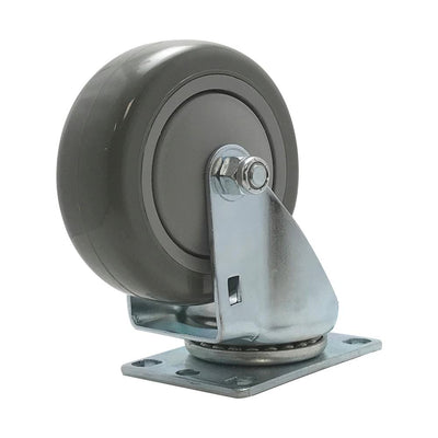 4 in. Polyurethane Swivel Plate Caster with 375 lbs. Load Rating - Super Arbor