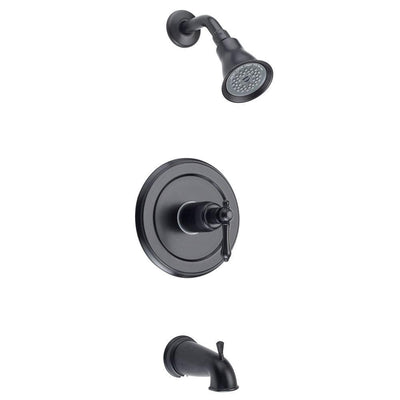Bellver Single-Handle 1-Spray Tub and Shower Faucet in Oil Rubbed Bronze (Valve Included) - Super Arbor