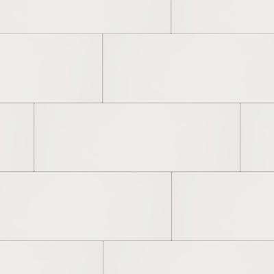 Daltile 
    Restore Bright White 8 in. x 24 in. Ceramic Wall Tile (13.3 sq. ft. / Case) - Super Arbor