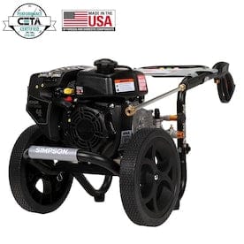 SIMPSON Megashot 3100 PSI 2.4-Gallon-GPM Cold Water Gas Pressure Washer with Kohler Engine CARB - Super Arbor