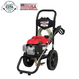 SIMPSON Megashot 3000 PSI 2.4-Gallon-GPM Cold Water Gas Pressure Washer with Honda Engine CARB - Super Arbor