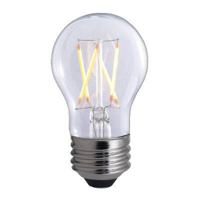 Bulbrite 40-Watt Equivalent A15 Clear Dimmable Edison LED Light Bulb Warm White (2-Pack) - Super Arbor