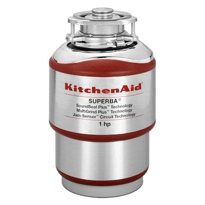 KitchenAid 1-HP Continuous Feed Noise Insulation Garbage Disposal