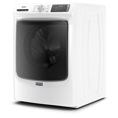 Maytag 4.5-cu ft High-Efficiency Front Load Washer with Extra Power and 12-hr Fresh Spin - Metallic Slate - Super Arbor