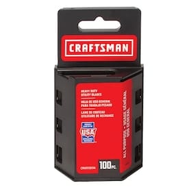 CRAFTSMAN Carbon Steel 3/4-in Utility Replacement Blade (100-Pack) - Super Arbor
