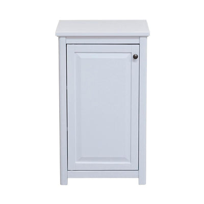 Dorset 17 in. W x 29 in. H Freestanding Floor Bath Storage Cabinet with Door in White - Super Arbor