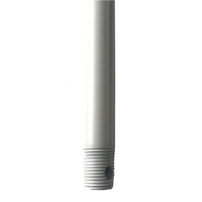 36 in. Matte White Ceiling Fan Extension Downrod for Modern Forms or WAC Lighting Fans - Super Arbor