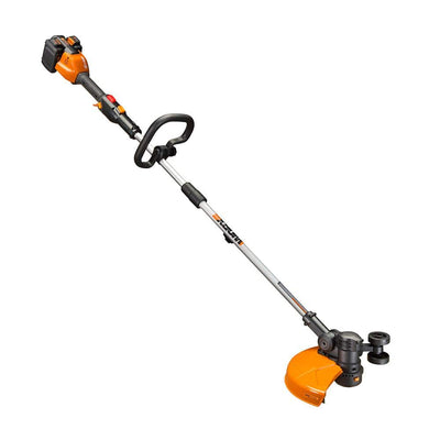 Worx POWER SHARE 40-Volt 13 in. Sting Trimmer and Wheeled Edger (Tool-Only) - Super Arbor