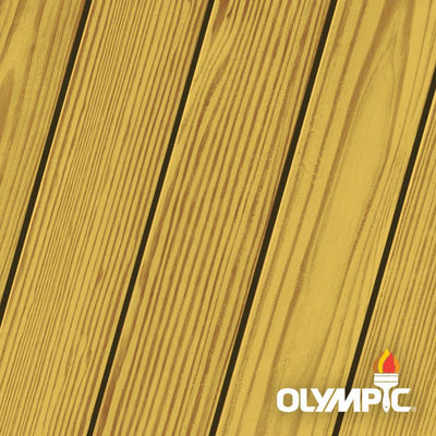 Olympic Maximum 1 Gal. Honey Gold Exterior Stain and Sealant in One Low VOC - Super Arbor