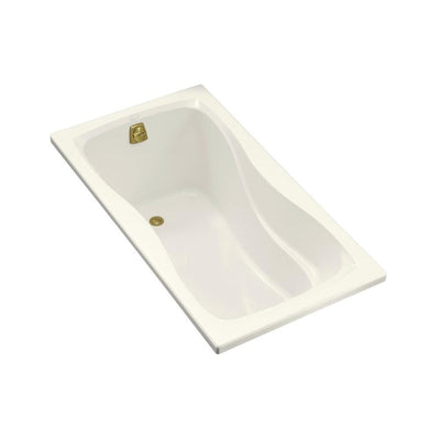 Hourglass 5 ft. Left-Hand Drain Alcove Bath Tub in White - Super Arbor