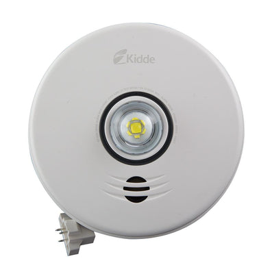 Hardwired 2-in-1 LED Strobe and Smoke Detector with 10-Year Battery Back-Up - Super Arbor