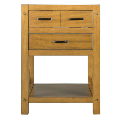 Avondale 24 in. Vanity Cabinet Only in Weathered Pine - Super Arbor
