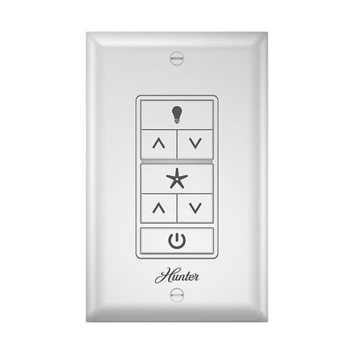 Indoor White Universal Ceiling Fan Wall Switch