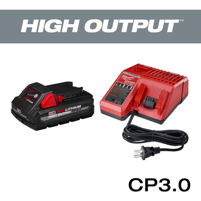M18 18-Volt Lithium-Ion HIGH OUTPUT Starter Kit with One 3.0Ah Battery and Charger - Super Arbor