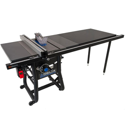 15 Amp 10 in. Table Saw with 52 in. Rip and Steel Extension Tables - Super Arbor
