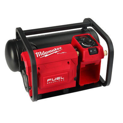 M18 FUEL 18-Volt Lithium-Ion Brushless Cordless 2 Gal. Electric Compact Quiet Compressor (Tool-Only) - Super Arbor