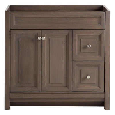 Brinkhill 36 in. W x 34 in. H x 22 in. D Bath Vanity Cabinet Only in Flagstone - Super Arbor