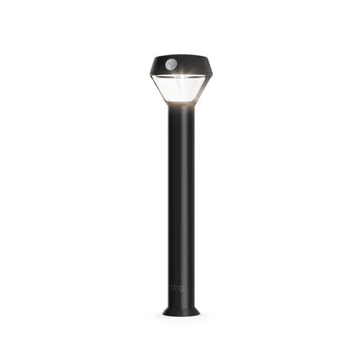 Smart Lighting, Solar Black Motion Activated Outdoor Integrated LED Pathlight - Super Arbor