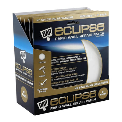 Eclipse 6 in. Wall Repair Patch (12-Pack) - Super Arbor