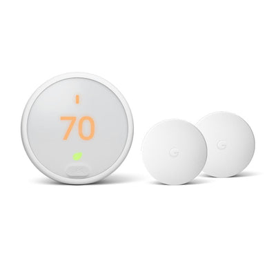 Nest 10-Day Digital Programmable Thermostat E with Nest Temperature Sensor (2-Pack) - Super Arbor