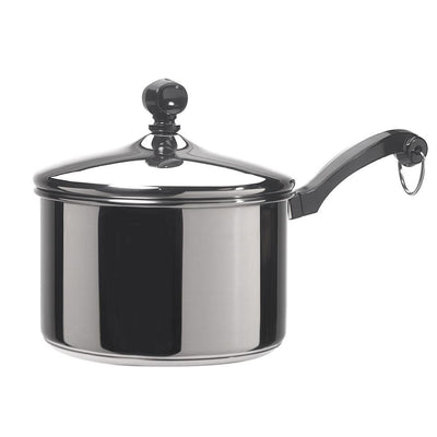 Classic Series 2 qt. Stainless Steel Sauce Pan with Lid - Super Arbor