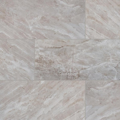 MSI Bergamo Gris 12 in. x 24 in. Matte Ceramic Floor and Wall Tile (16 sq. ft. / case)