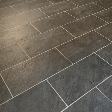 Galvano Charcoal 12-in x 24-in Glazed Porcelain Granite Stone Look Floor and Wall Tile (1.96-sq. ft/ Piece)