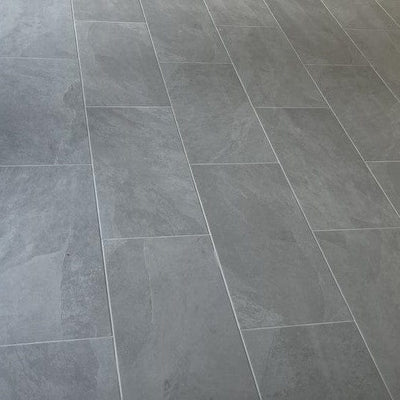 Dove Grey 12-in x 24-in Glazed Porcelain Floor and Wall Tile (1.92-sq. ft/ Piece)