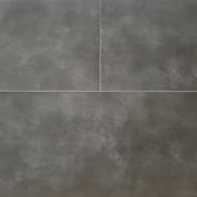 Metro Anthracite 12 in. x 24 in. Matte Porcelain Stone Look Floor and Wall Tile (14 sq. ft./Case)