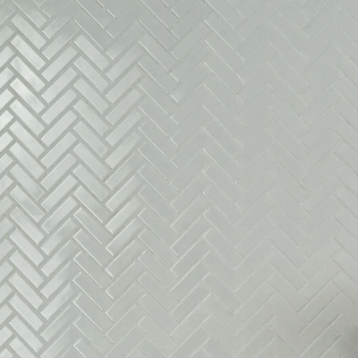 MSI Retro Bianco Herringbone 12.2 in. x 10.83 in. x 6mm Glossy Porcelain Mesh-Mounted Mosaic Tile (13.8 sq. ft. / case)