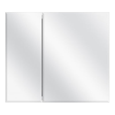 30 in. x 26 in. Frameless Recessed or Surface-Mount Bi-View Medicine Cabinet - Super Arbor
