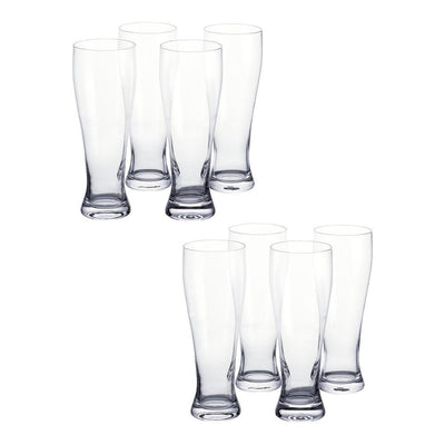 Home Decorators Collection 25.5 oz. Weizen Beer Glasses (Set of 8) - Super Arbor