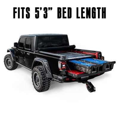 DECKED 5 ft. 3 in. Pick Up Truck Storage System for Jeep Gladiator (2020-Current) - Super Arbor