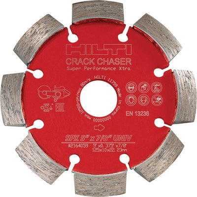 Hilti 5 in. Crack Chaser SPX Diamond Blade for Concrete Repair - Super Arbor