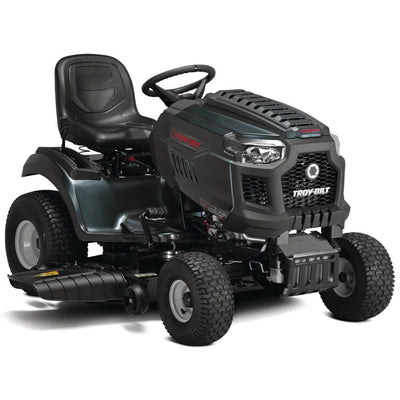 Troy-Bilt Super Bronco XP 46 in. 679 cc V-Twin Engine Hydrostatic Drive Fabricated Deck Gas Riding Lawn Tractor W/Mow in Reverse - Super Arbor
