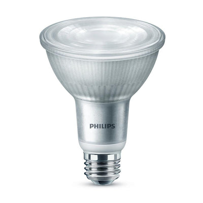 Philips 100-Watt Equivalent PAR30L High Output Dimmable Flood LED Light Bulb in Bright White (3000K) (1-Bulb) - Super Arbor