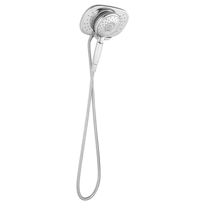 Spectra 4-spray 9.5 in. Dual Shower Head and Handheld Shower Head in Chrome - Super Arbor