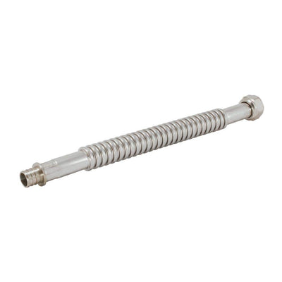 3/4 in. FIP x 3/4 in. Crimp PEX x 24 in. Corrugated Stainless Steel Water Heater Connector - Super Arbor