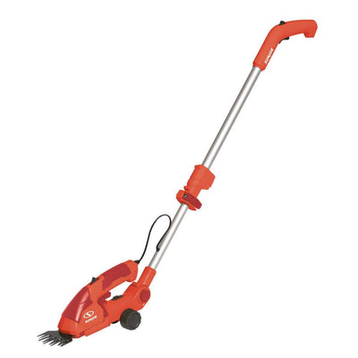 Sun Joe 7.2-Volt 2-in-1 Cordless Grass Shear and Hedge Trimmer with Extension Pole in Red - Super Arbor
