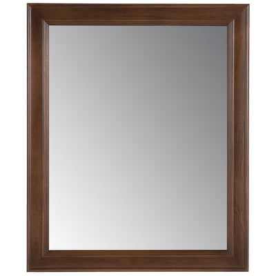 Glensford 26 in. x 31 in. Single Framed Wall Mirror in Butterscotch - Super Arbor