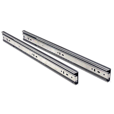 18 in. Side Mount Soft Close Full Extension Ball Bearing Drawer Slide with Installation Screws (1-Pair) - Super Arbor