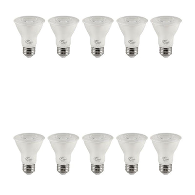 50-Watt Equivalent PAR20 Energy Star and Dimmable LED Light Bulb in Soft White 3000K (10-Pack) - Super Arbor