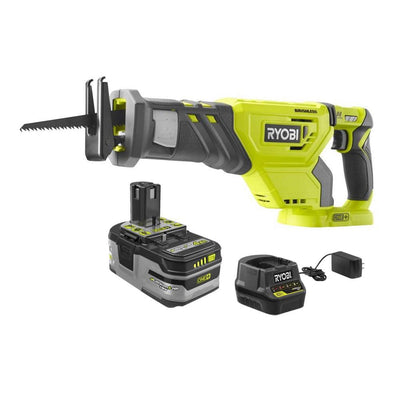 18V ONE+ Lithium-Ion Brushless Cordless Reciprocating Saw Kit with 4.0 Ah LITHIUM+ HP Battery and Charger - Super Arbor