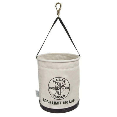 Canvas Bucket, All-Purpose with Swivel Snap and Drain Holes, 12-Inch - Super Arbor